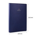 Deli Leather Cover Notebook / Buku Catatan / Agenda / Planner SZ60X
