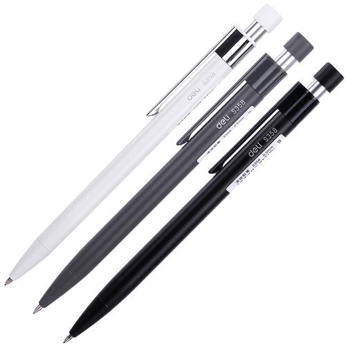 Deli Mechanical Pencil / Pensil Mekanik 0.5mm Dengan Penghapus S358