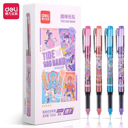 Deli Roller Pen / Roller Gel Pen / Pulpen Roller Kartun 0.5mm S1660