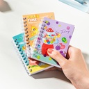 Deli Spiral Notebook / Buku Tulis Catatan Mini A7 60 80 Lembar EN01X