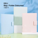 Deli Expanding File / Map Folder Dokumen A4 5 Pocket Tab Index 72671