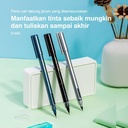 Deli Roller Pen / Roller Gel Pen / Pulpen Roller Hitam 0.5mm S1650