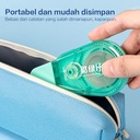 Deli Correction Tape / Tip Ex Kertas / Pita Koreksi 8m 12m VR10X