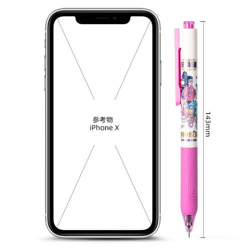 Deli Gel Pen / Pulpen Gel Kartun 0.5mm Tinta Hitam A133