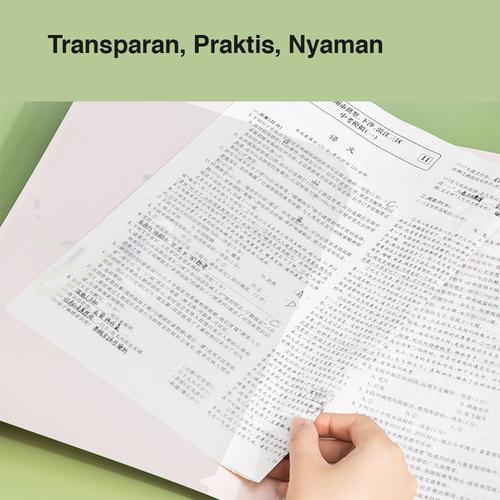 Deli Expanding File / Map Folder Dokumen A4 5 Pocket Tab Index 72671