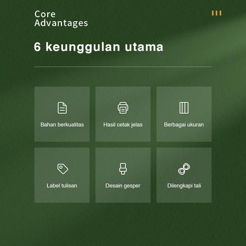Deli Box File / Kardus File A4 Isi 10 Tebal 50mm 5925