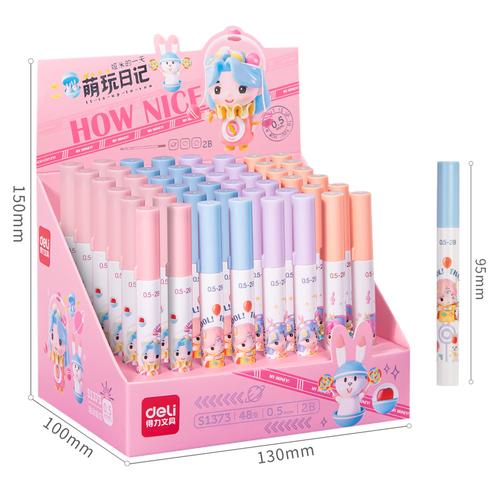 Deli Mechanical Pencil Lead / Isi Pensil Mekanik Refill 2B 0.5mm S1373