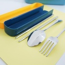 Deli Set Alat Makan /Sendok Garpu /Cutlery Set Stainless Steel J0134X