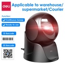 Deli Stand Barcode Scanner 1D 2D LED Light Adjustable Angle ES231
