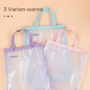 Deli Tote Bag Transparan / Tas Mika Aesthetic 37 cm BA166