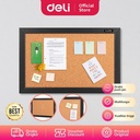 Deli Vusign Message Board / Papan Memo 43cmx28cm Gratis PushPin VS046A
