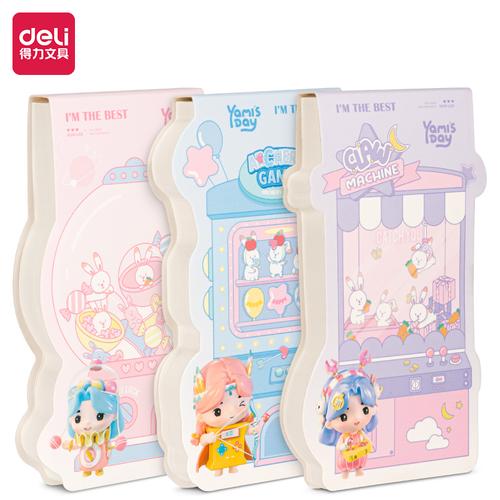 Deli Note Pad/Kertas Memo Buku Reminder 100 Halaman Kertas Tebal 21766