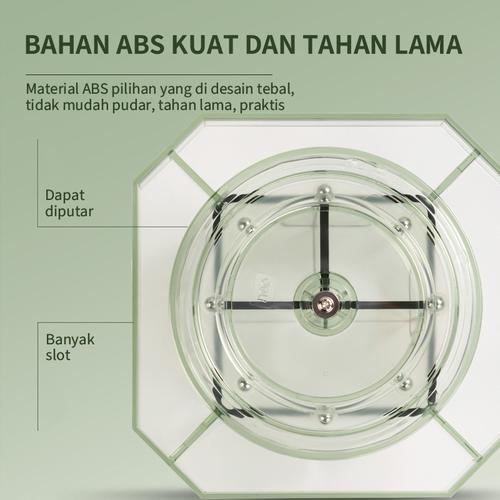 Deli Pen Holder/Rak Tempat Pulpen Pensil/Make Up/Aksesoris 7 Slot 8942