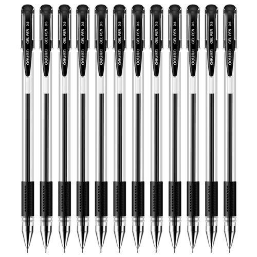 Deli Gel Pen / Pulpen Gel 0.5 mm Tinta 400 Meter Penulisan Halus 6601