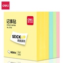 Deli Sticky Notes / Memo Tempel 8 CM Warna Warni 600 Lembar 21750