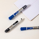 Deli Whiteboard Marker / Spidol Papan Tulis Tip2mm Hitam Biru EU-009XX