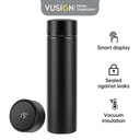Deli Tempat Minum Termos LED 500ML Menahan Suhu Hingga 8 Jam VS811-BK