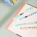 Deli Pulpen Cetek Semi Gel 0.5mm Edisi One Piece Isi 12pcs/box CQ30-BK