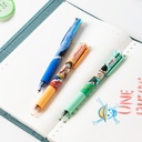 Deli BallPoint / Pulpen 0.7 mm Kartun One Piece 4 Tinta in 1 CQ172