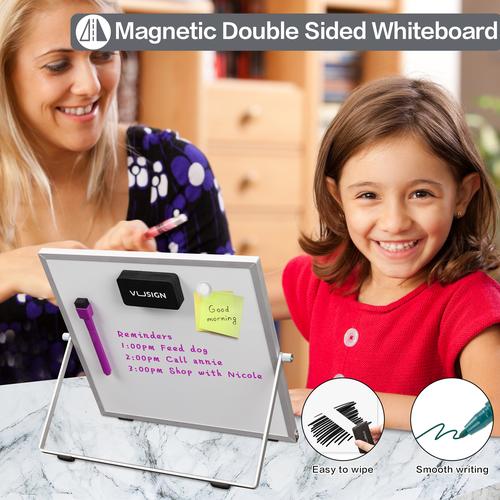 Deli Vusign Whiteboard / Papan Tulis Magnet Dapat Gantung VS004A