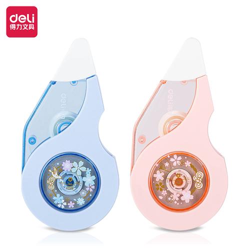 Deli Correction Tape / Tip-Ex kertas Roll Desain Sakura 12 Meter 71546