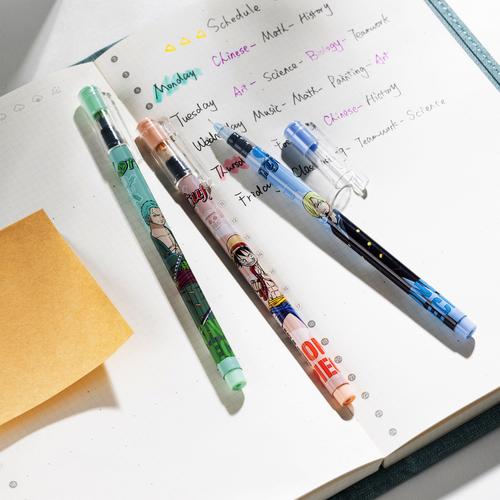Deli School Gel Pen / Pulpen Gel 0.5mm Edisi One Piece 1pcs CG33-BK