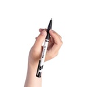 Deli Ballpoint Pen Pulpen Retracable 0.7mm Isi 12pcs/box EQ25