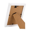 Deli Vusign Photo Frame / Bingkai Foto Pigura Putih Ujung Tebal VS65X