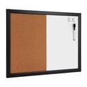 Deli Vusign Combination Board / Combo Papan Tulis dan Memo 2in1 VS018A