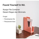 Deli Nusign File Container / Rak File Desain Elegan Bervariasi NS022