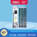 Deli 2H Drawing Pencil / Pensil gambar 2H 12pcs Tidak Mudah Patah 7082