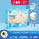 Deli Toy Sand / Mainan Pasir Pantai Dilengkapi 18 Mainan Cetakan 67869