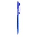 Deli Ballpoint Pen Blue Retracable / Pulpen Bolpoin Biru 0.5mm EQ02030