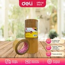 Deli Packing Tape / Lakban Isolasi Coklat 48mmx90Yardx42Micron CA495
