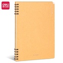 Nusign Notebook / Buku Catatan Spiral A5/B5 60Lmbr Desain Simpel NS29X