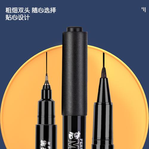 Deli Double Tip Fine Liner / Spidol Pulpen Dua Sisi Ujung Berbeda S563