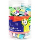 Deli School Eraser/ Penghapus Warna Terang, menghapus Bersih CH348