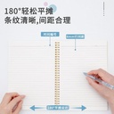 Deli Loose Leaf Notebook/ Buku Tulis Spiral A5/B5 80Sheets GLX580