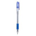 Deli Ballpoint Pen / Pulpen 0.7mm Tinta Hitam&Biru Isi 12pcs/box EQ55