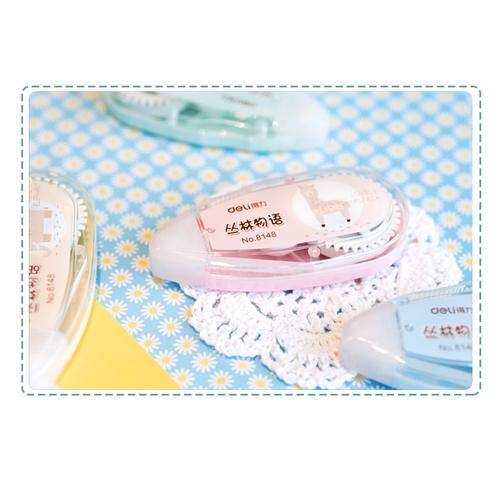 Deli Correction Tape / Tip-Ex Kertas Roll 20 meter Gambar Lucu 8148