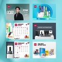 Deli Desk Calendar / Kalender Meja 2022 Desain Roy Wang & Tools IM05X