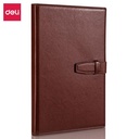 Deli Leather Cover notebook / Buku Tulis Sampul Kulit 16k 120Lmbr 7945