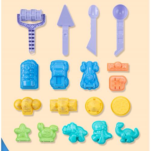 Deli Toy Sand / Mainan Pasir Pantai Dilengkapi 18 Mainan Cetakan 67869
