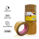 Deli Packing Tape / Lakban Isolasi Coklat 48mmx90Yardx42Micron CA495