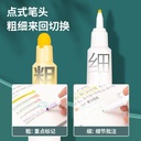 Deli Highlighter / Penanda Dual Tip Berisi 6 Warna Design Lucu S151