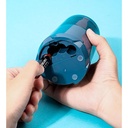 Deli Electric Pencil Sharpener/Rautan Pensil Otomatis Pisau Baja 71204