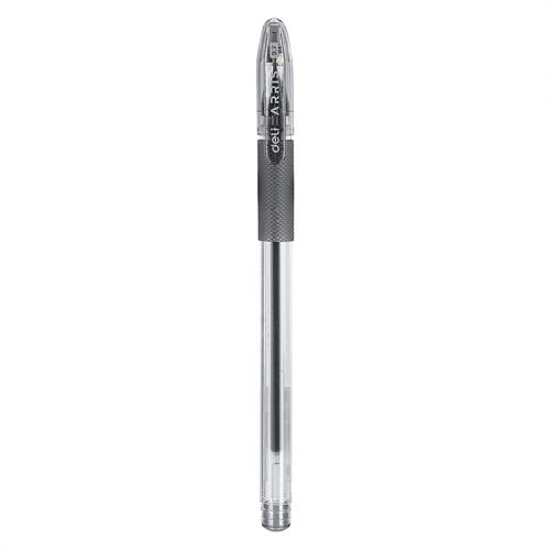 Deli Ballpoint Pen / Pulpen 0.7mm Tinta Hitam/Biru Sampai 400m EQ55