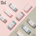Deli Nusign Eraser / Penghapus Elastis Warna Pastel Random NS151