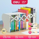 Deli Magazine Holder / Penyangga Buku Fleksibel Warna Cream 7863X