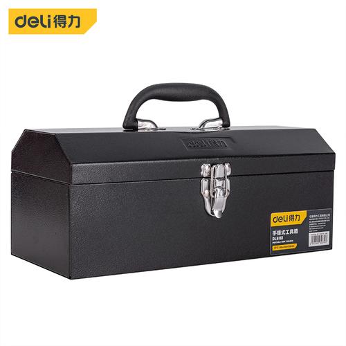 Deli Tool Box / Kotak Perkakas 14" Tangguh Tidak Berisik DL6161